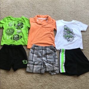 Baby Clothes 3 Short Sets